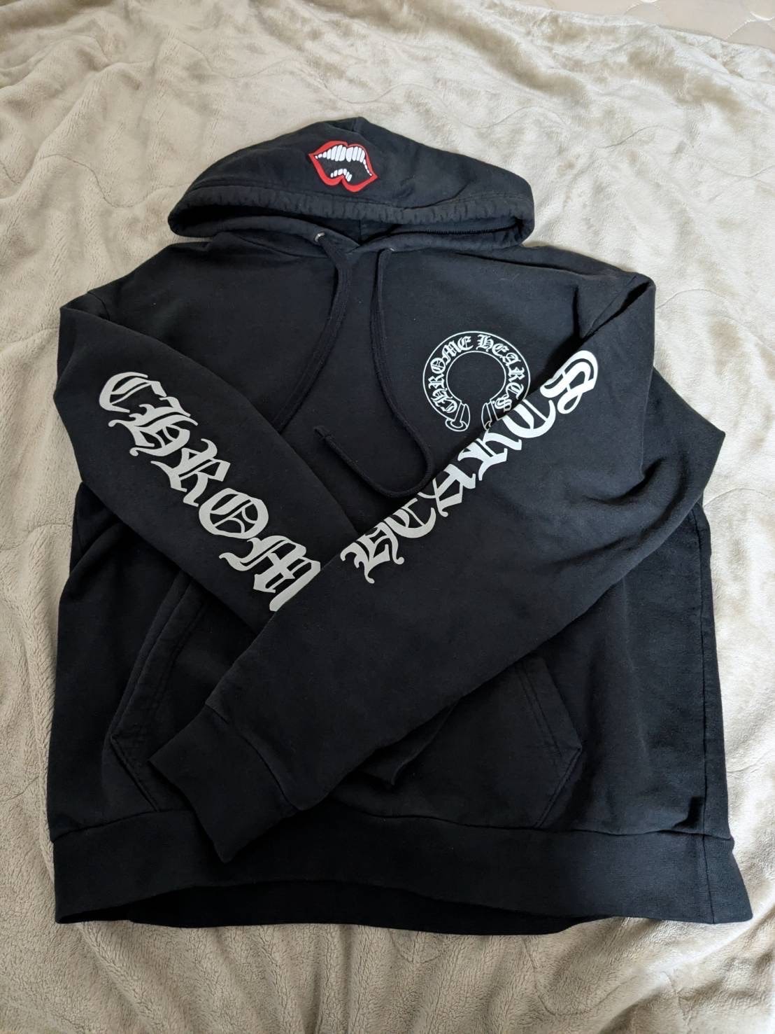Chrome Hearts Matty Boy Chomper Horseshoe Hoodie "Black"