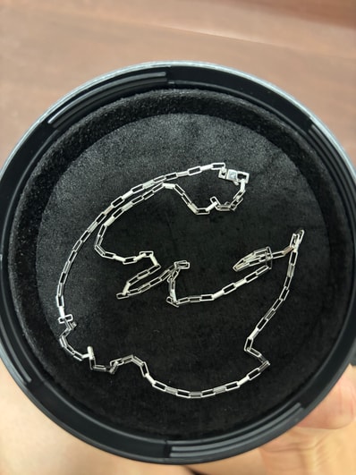 TOMWOOD Billie Chain "Silver"