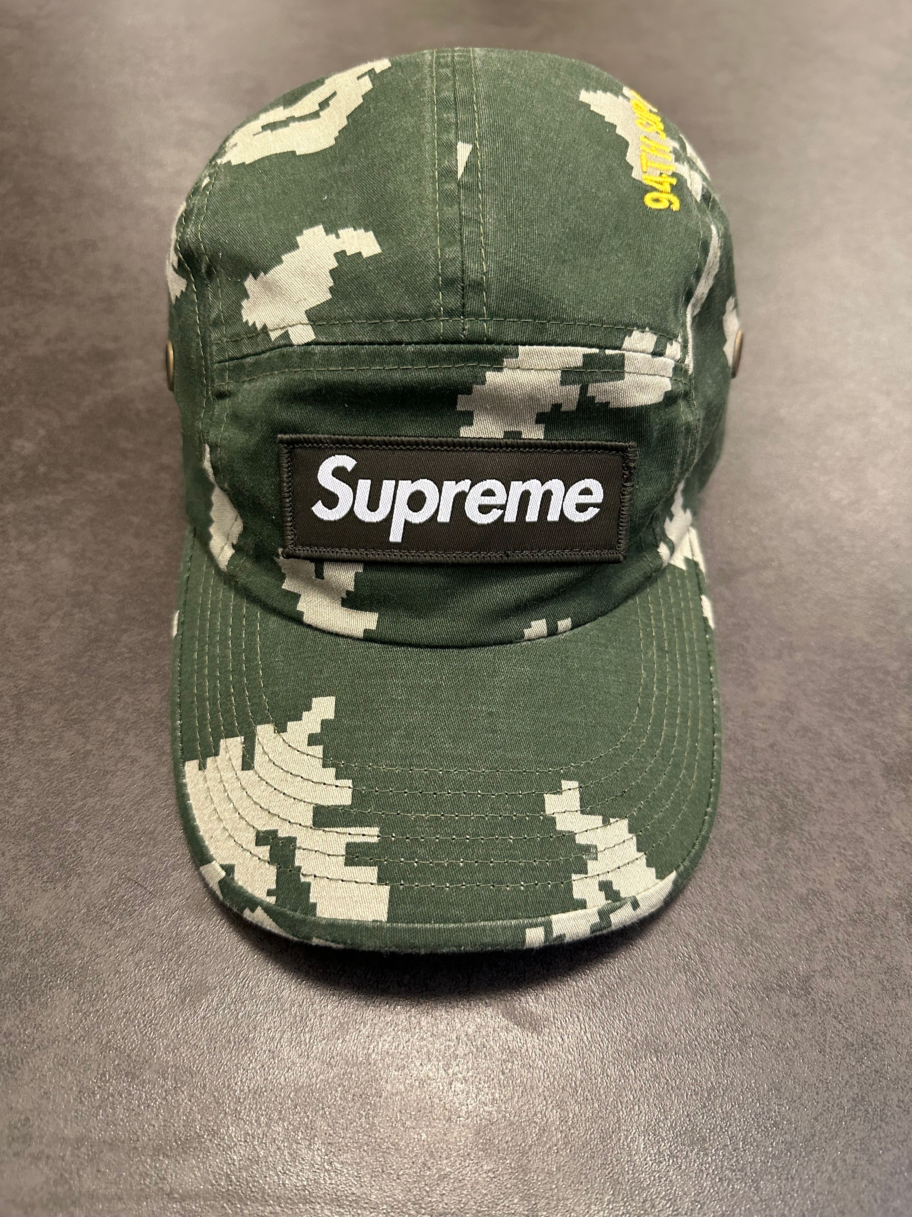Supreme Military Camp Cap "Olive Camo" (21FW)