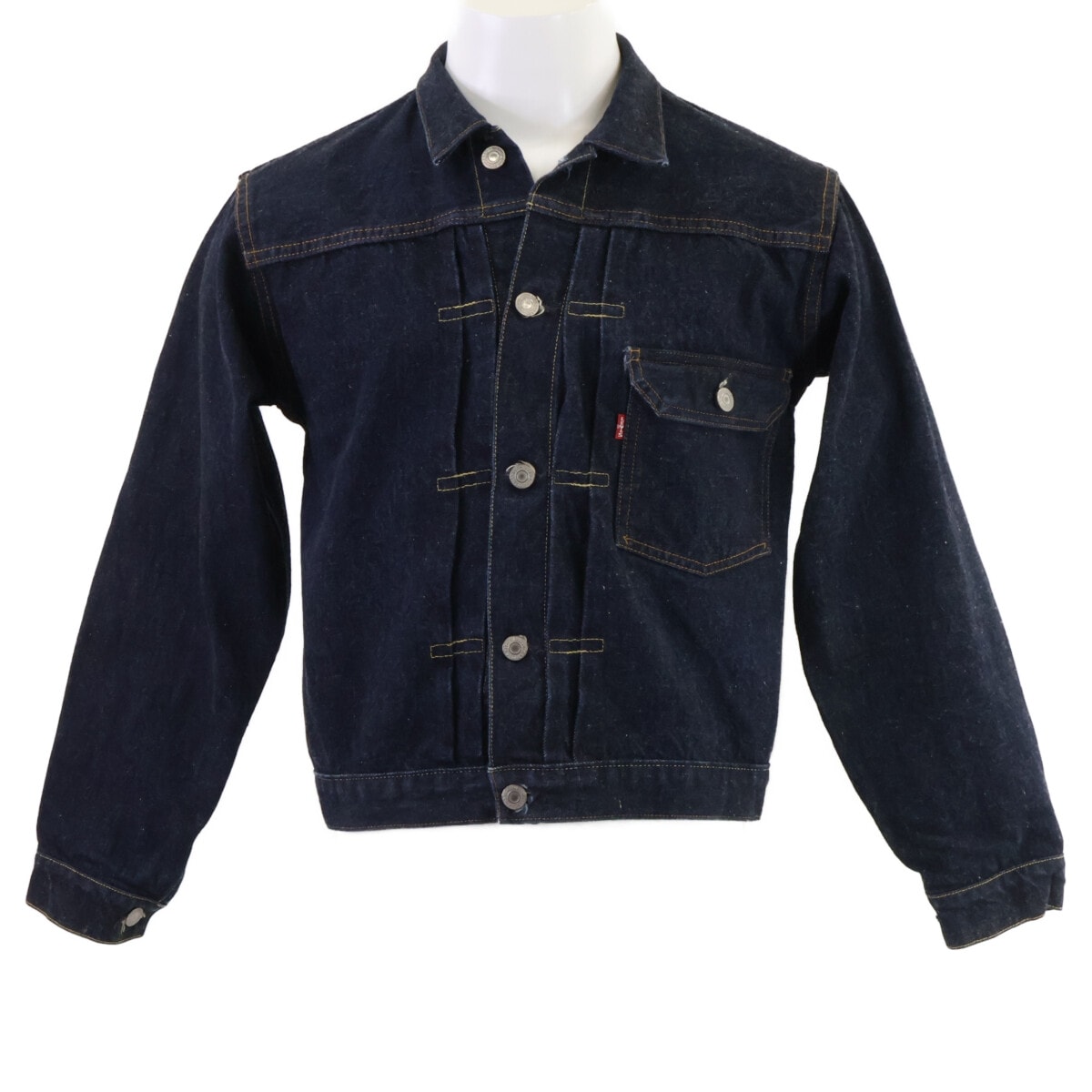 リーバイス 【美品】705010003 LVC 90's ボタン裏555 バレンシア工場 506XX 1st デニムトラッカージャケット 36
