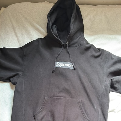 Supreme Box Logo Hooded Sweatshirt "Black" (23FW)