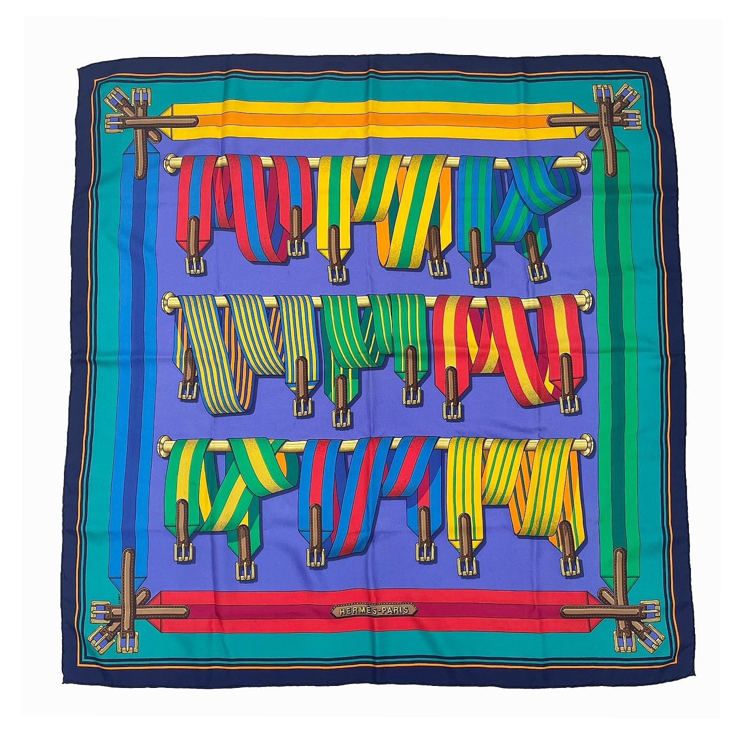 HERMES エルメス スカーフ
 ユニセックス
 【中古】