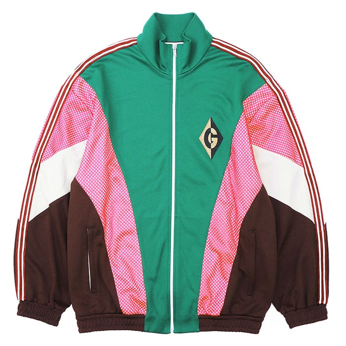 美品 グッチ ジャージ トラック ジャケット ジャケット メンズ マルチカラー S GUCCI