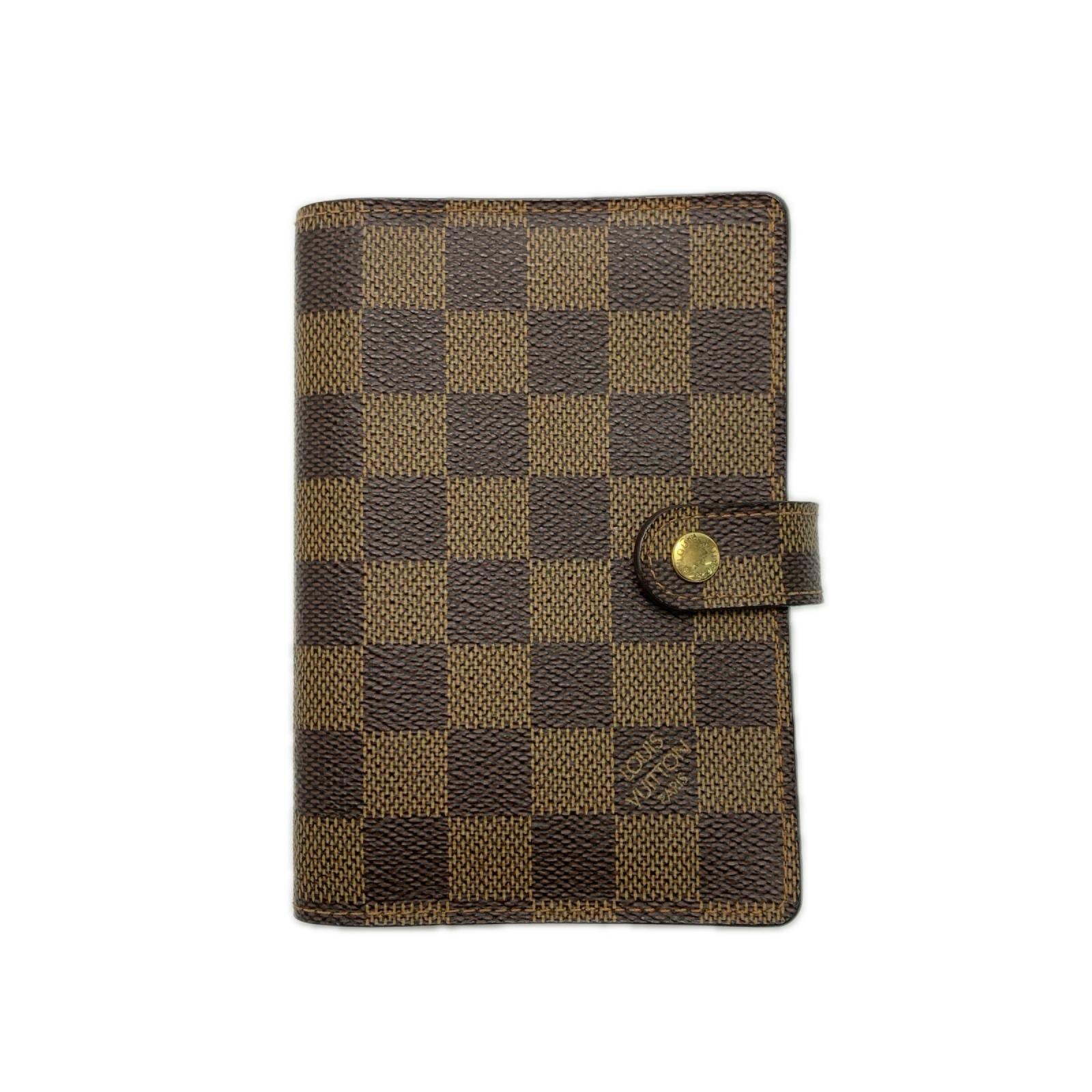 LOUIS VUITTON ルイヴィトン アジェンダ R20700 エベヌ 手帳カバー