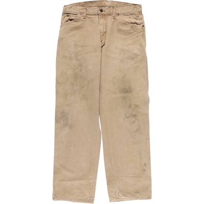 古着 ディッキーズ Dickies ダックペインターパンツ メンズw36相当/eaa526168