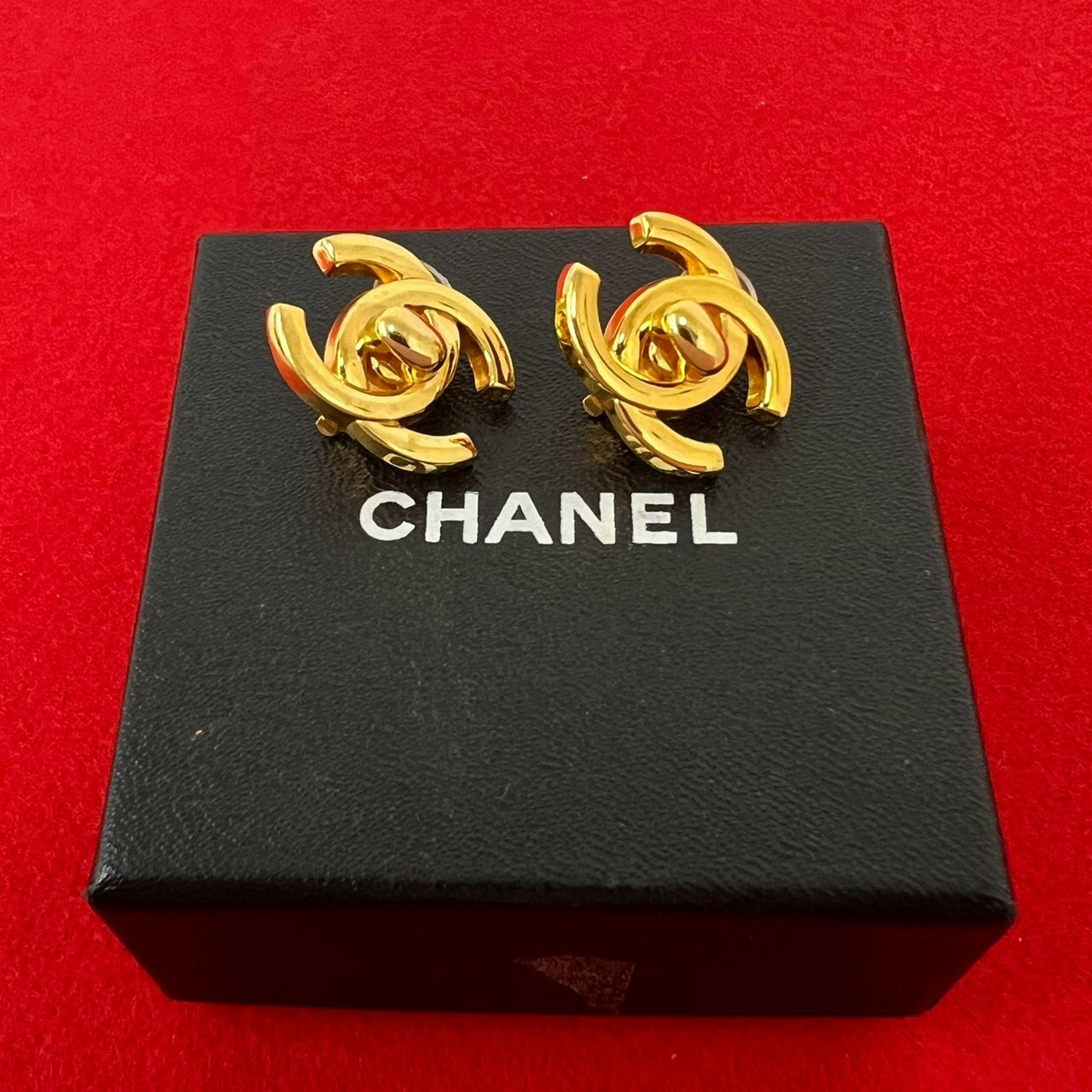 CHANEL シャネル ココマーク GP イヤリング ゴールド
 41064