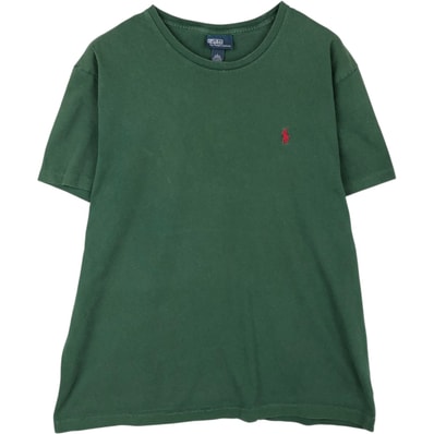 古着 ラルフローレン Ralph Lauren POLO by Ralph Lauren 半袖 ワンポイントロゴTシャツ メンズL相当/eaa621659