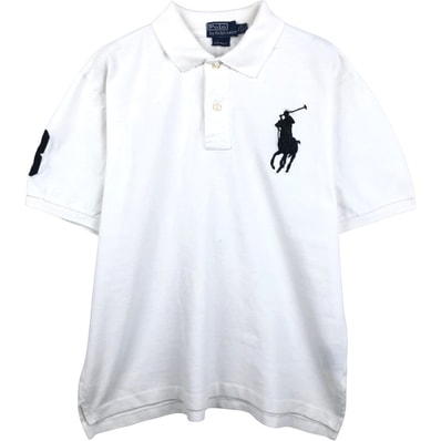 古着 ラルフローレン Ralph Lauren POLO by Ralph Lauren CUSTOM FIT ビッグポニー 半袖 ポロシャツ メンズXL相当/eaa653666