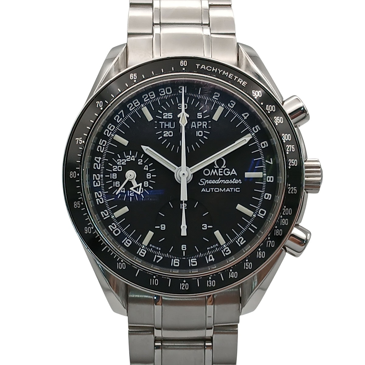 OMEGA オメガ スピードマスター マーク40 コスモス 腕時計 3520.50 ステンレススチール ブラック メンズ【中古】