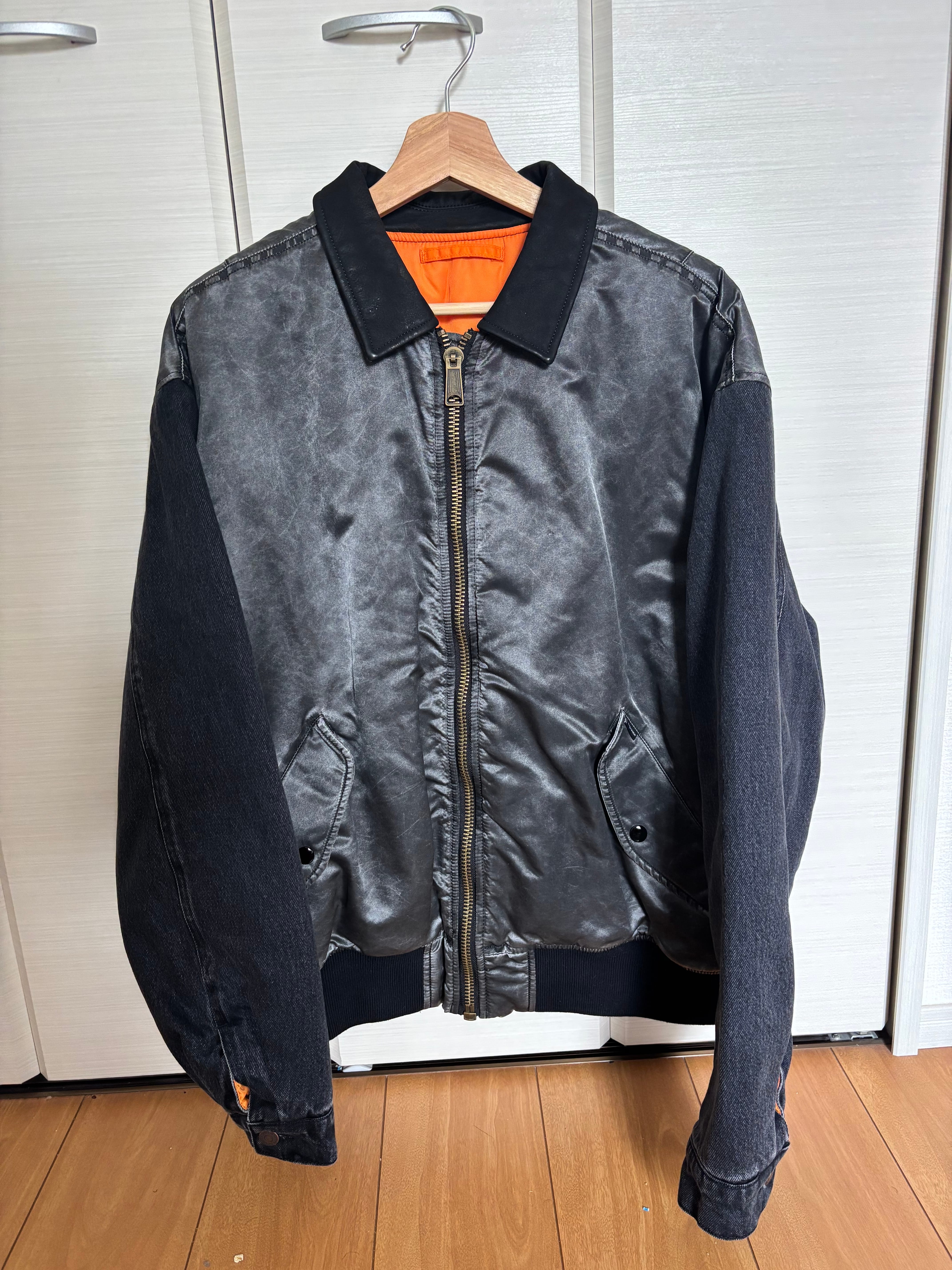 Supreme x MM6 Maison Margiela x Schott Eagle Leather Jacket 