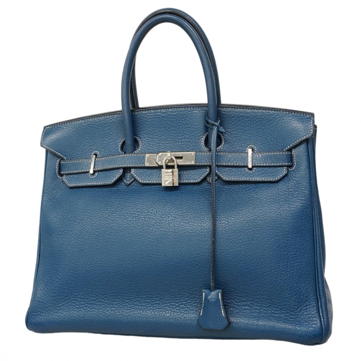 ★SALE【6ed4034】エルメス ハンドバッグ バーキン35 トゴ コルヴェール シルバー金具 □G刻印【中古】レディース