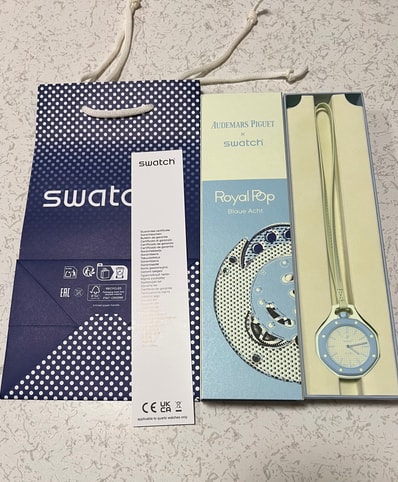 Swatch x Audemars Piguet Royal Pop Blaue Acht "Light Green"