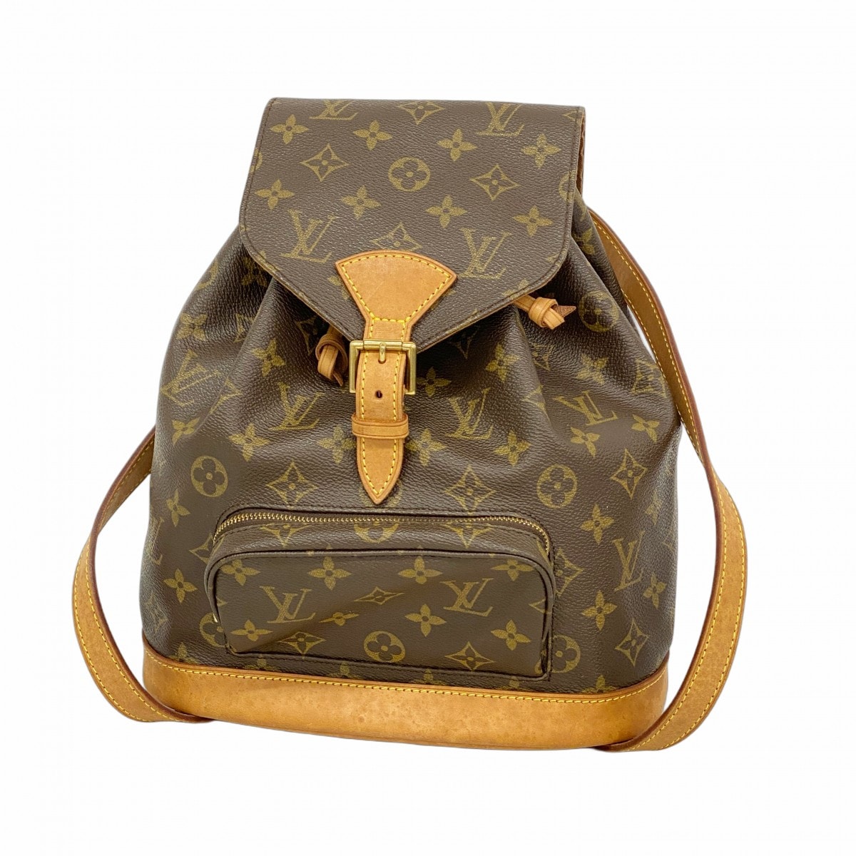 【6da0047】ルイヴィトン リュック・デイパック モノグラム モンスリMM M51136 ブラウン【中古】レディース