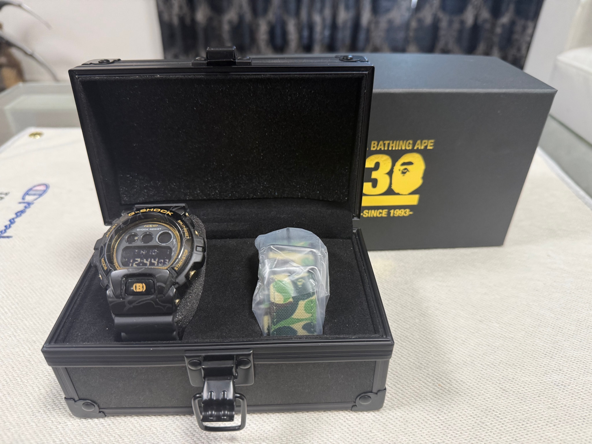 A BATHING APE x G-SHOCK GM-6900