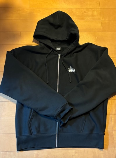 Stussy Basic Zip Hoodie "Black"