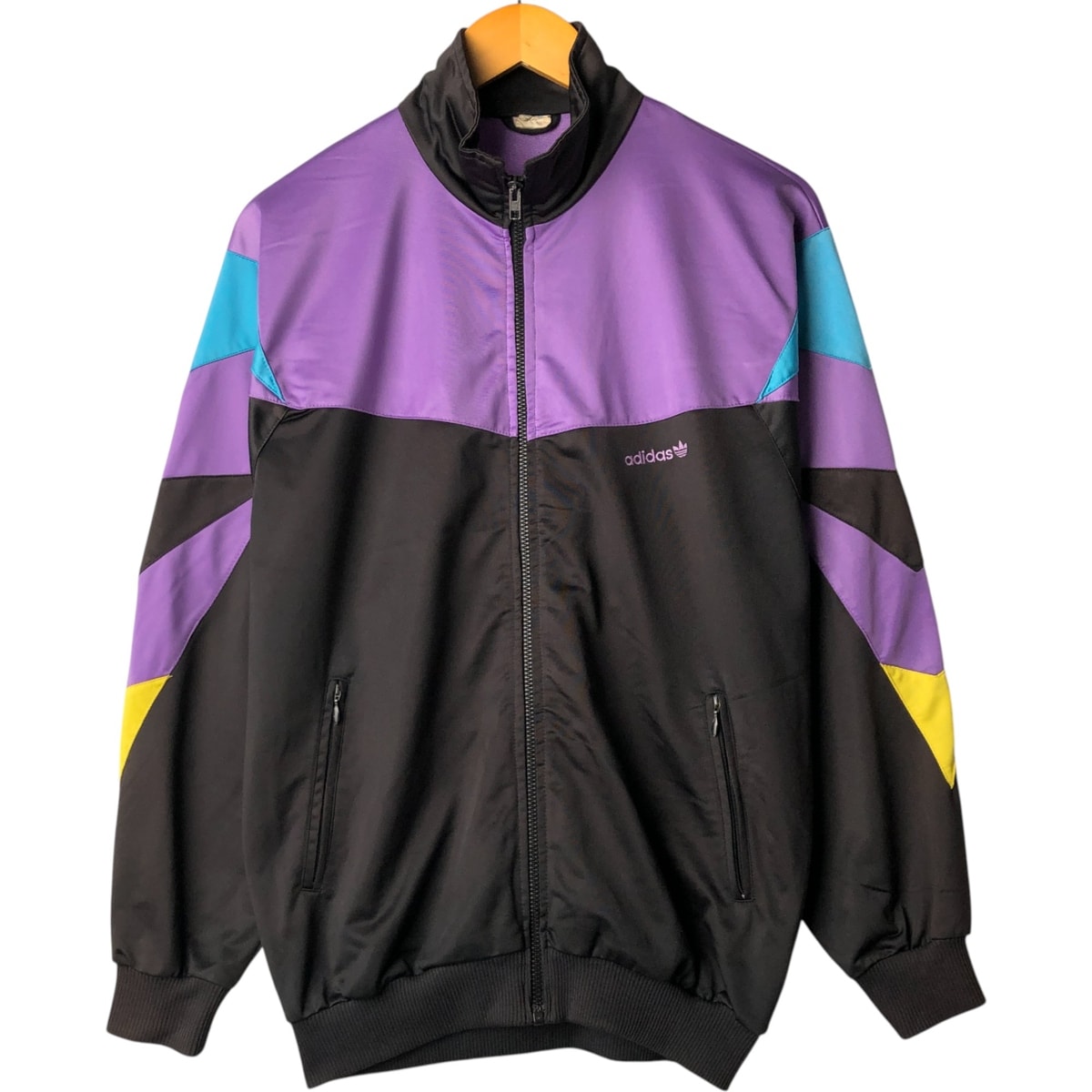 古着 80~90年代 アディダス adidas ジャージ トラックジャケット メンズM相当 ヴィンテージ/eaa574898