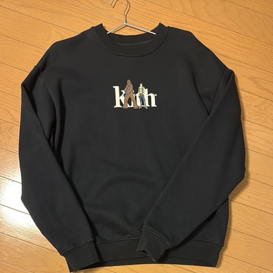 Kith Star Wars Solo And Chewie Serif Crewneck "Black"
