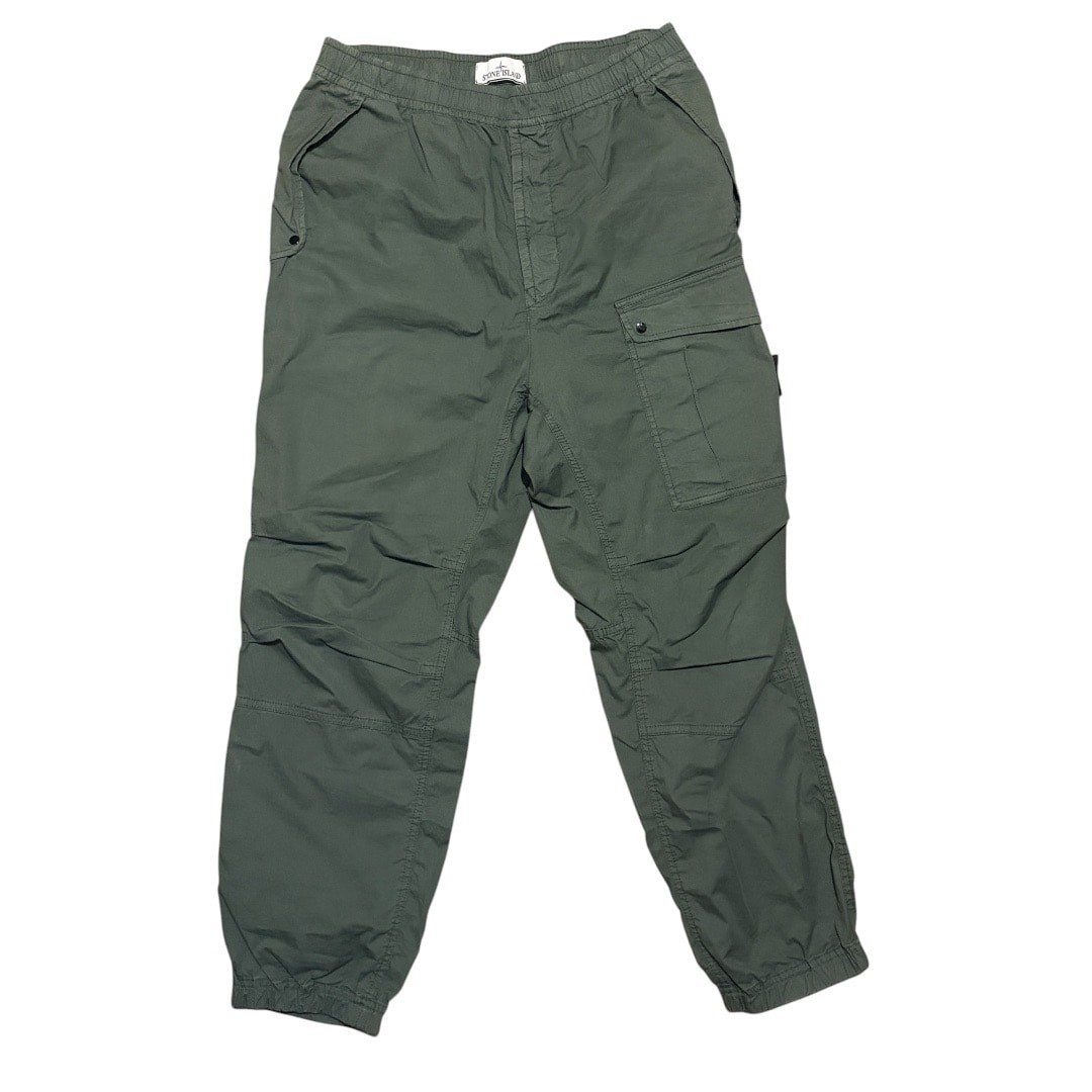 STONE ISLAND Supima Cotton Twill Stretch-TC Cargo Pants