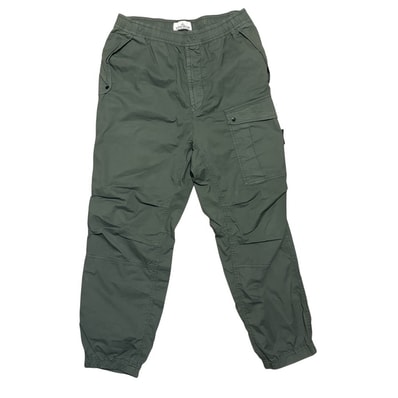 STONE ISLAND Supima Cotton Twill Stretch-TC Cargo Pants