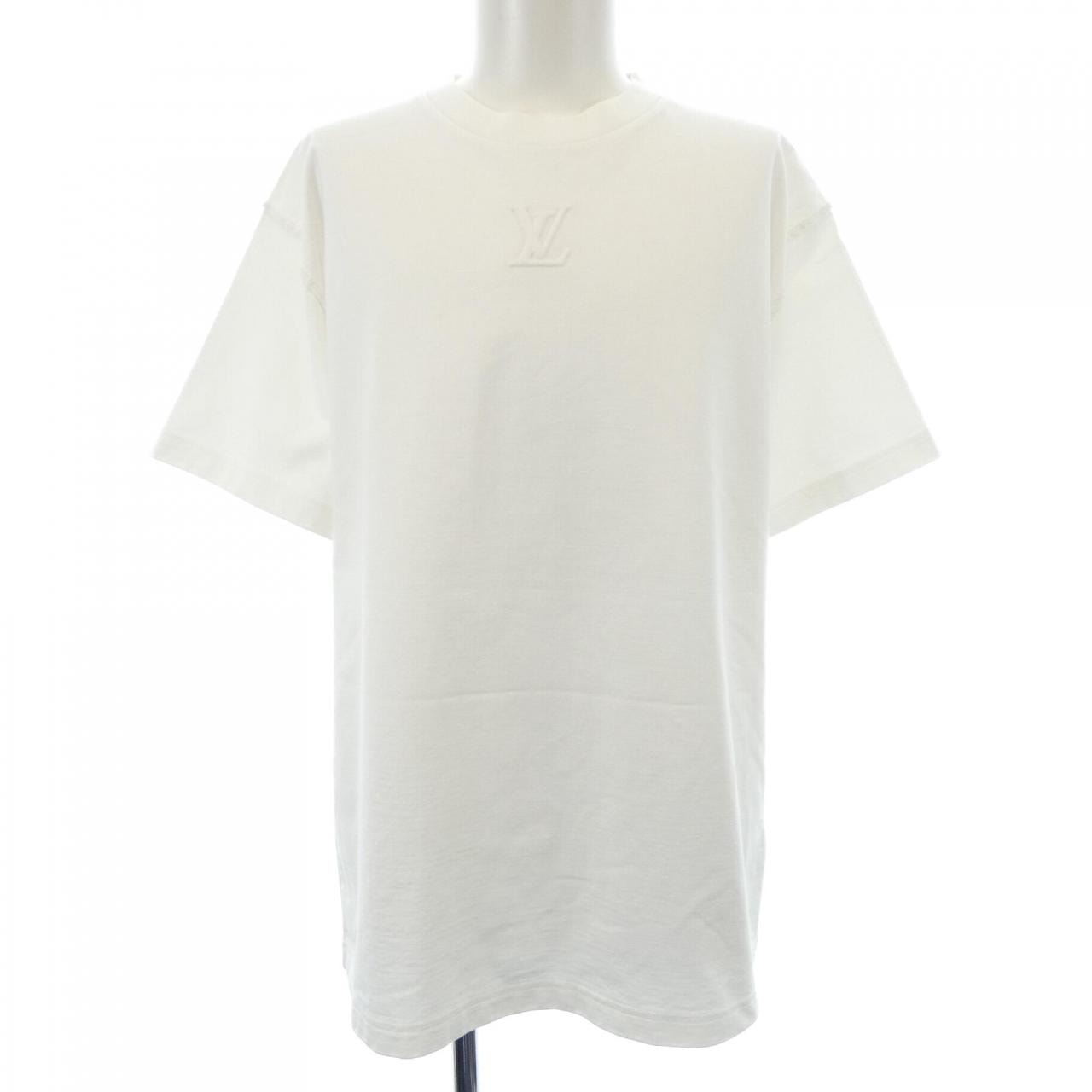 ルイヴィトン LOUIS VUITTON エンボスLVコットンTシャツ HNY55WDT3 Tシャツ