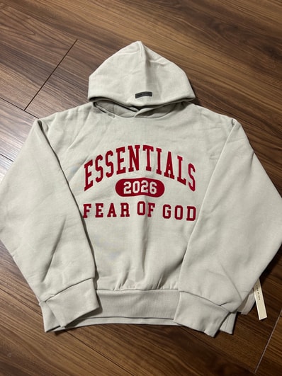 FEAR OF GOD ESSENTIALS Classic Hoodie "Smoke Grey"