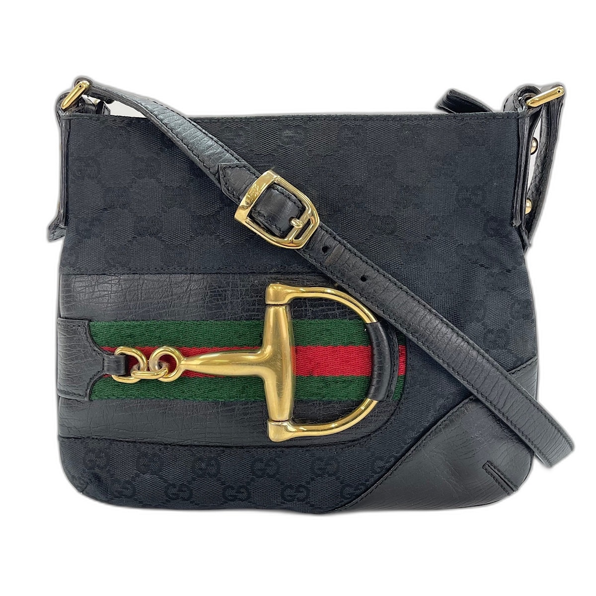 グッチ GUCCI ホースビット ショルダーバッグ【中古】