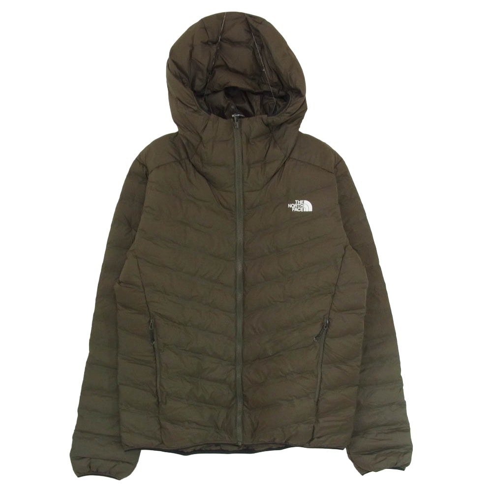 THE NORTH FACE ノースフェイス ジャケット NY81900 Wonderlust Hoodie ワンダーラスト フーディ ジャケット カーキ系 L【中古】