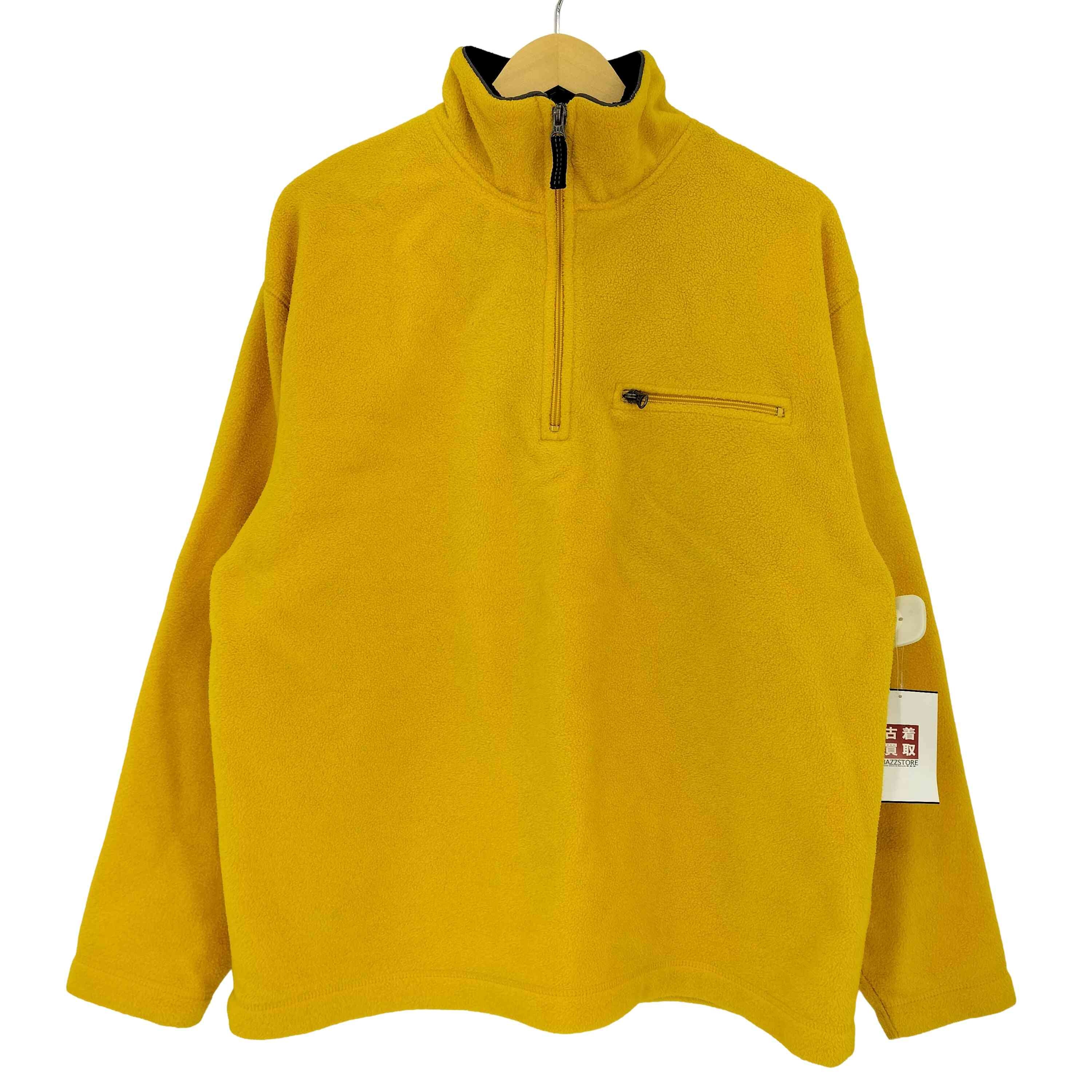 90-00s ハーフジップ フリースプルオーバー【1140045034444】