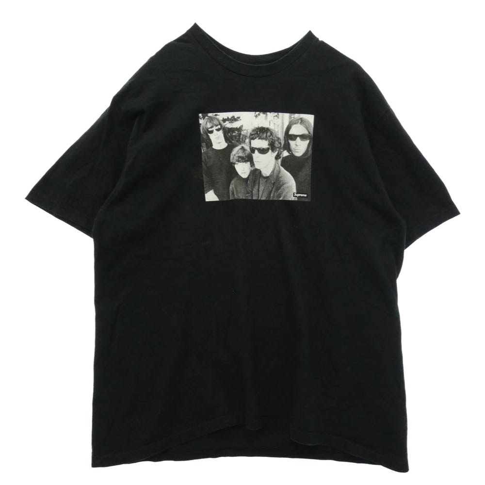 Supreme シュプリーム 19AW The Velvet Underground ベルベット アンダーグラウンド 半袖 Tシャツ カットソー ブラック系 XL【中古】