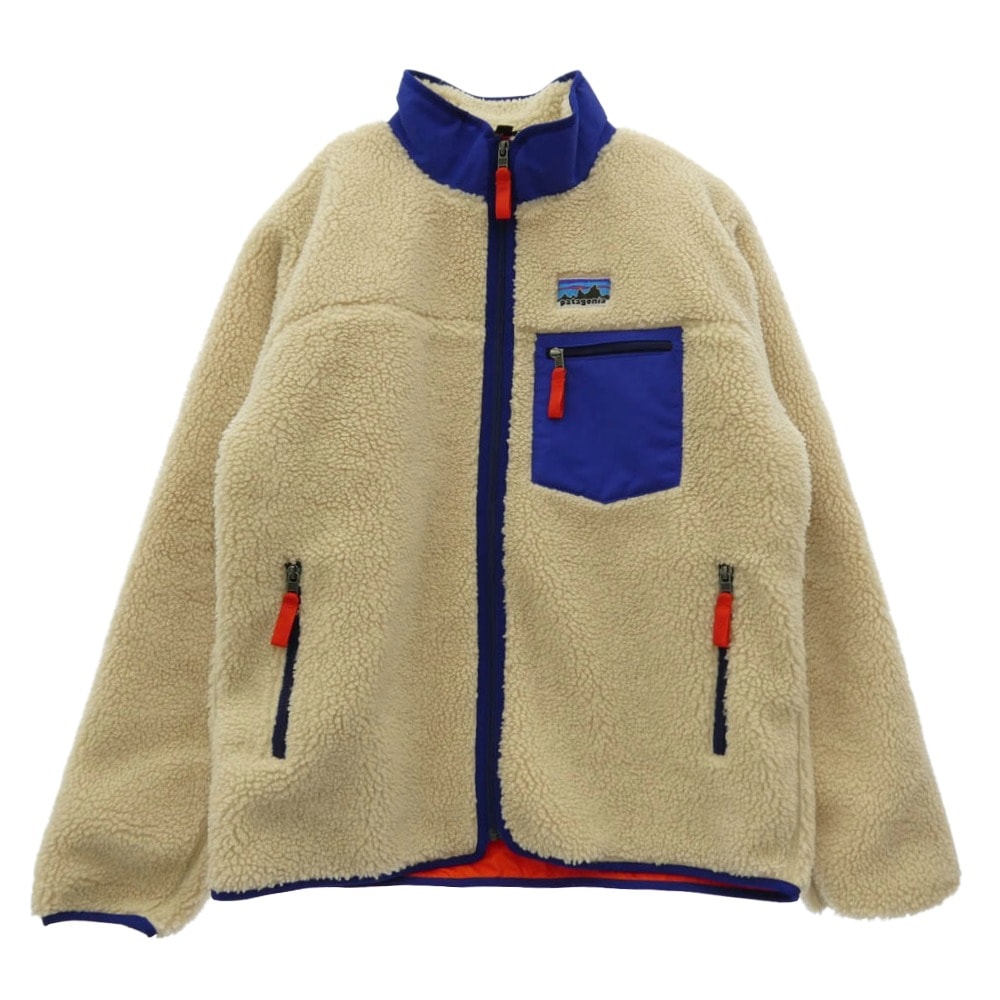patagonia パタゴニア ジャケット 25AW 23057 25年製 Classic Retro X Jacket クラシック レトロ X ジャケット フリースジャケット DNAT ベージュ系 L【美品】【中古】