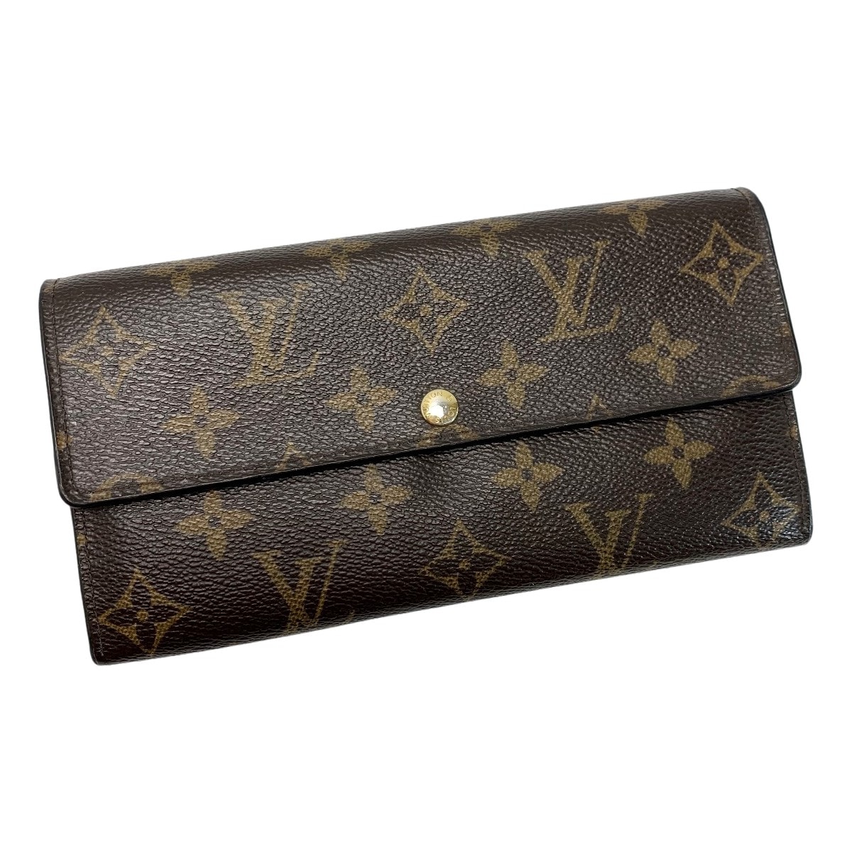 ☆☆LOUIS VUITTON ルイヴィトン モノグラム ポルトフォイユサラ M61734 2つ折り財布 レザー レディース ゴールド金具