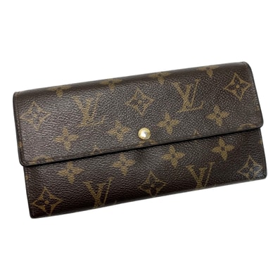 ☆☆LOUIS VUITTON ルイヴィトン モノグラム ポルトフォイユサラ M61734 2つ折り財布 レザー レディース ゴールド金具