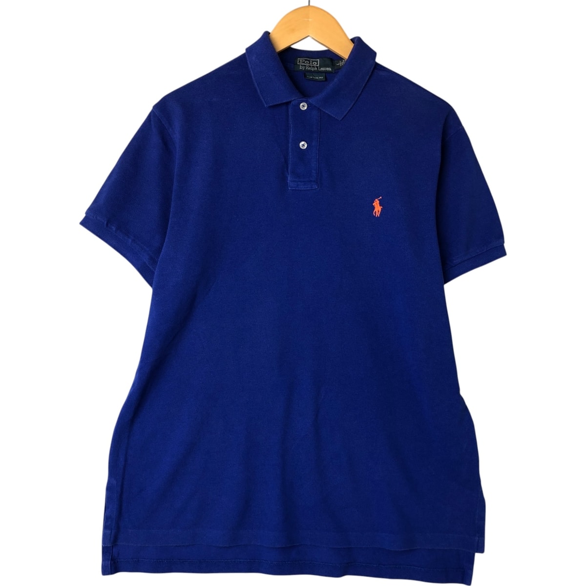 古着 ラルフローレン Ralph Lauren POLO by Ralph Lauren CUSTOM FIT 半袖 ポロシャツ メンズL相当/eaa543689