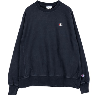 古着 チャンピオン Champion REVERSE WEAVE リバースウィーブ ワンポイントロゴスウェットシャツ トレーナー メンズL相当/eaa675185