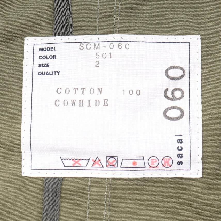 B (目立った傷や汚れなし)】サカイ Sacai モッズコート 衣料品 B (目立った傷や汚れなし)】サカイ Sacai モッズコート 衣料品