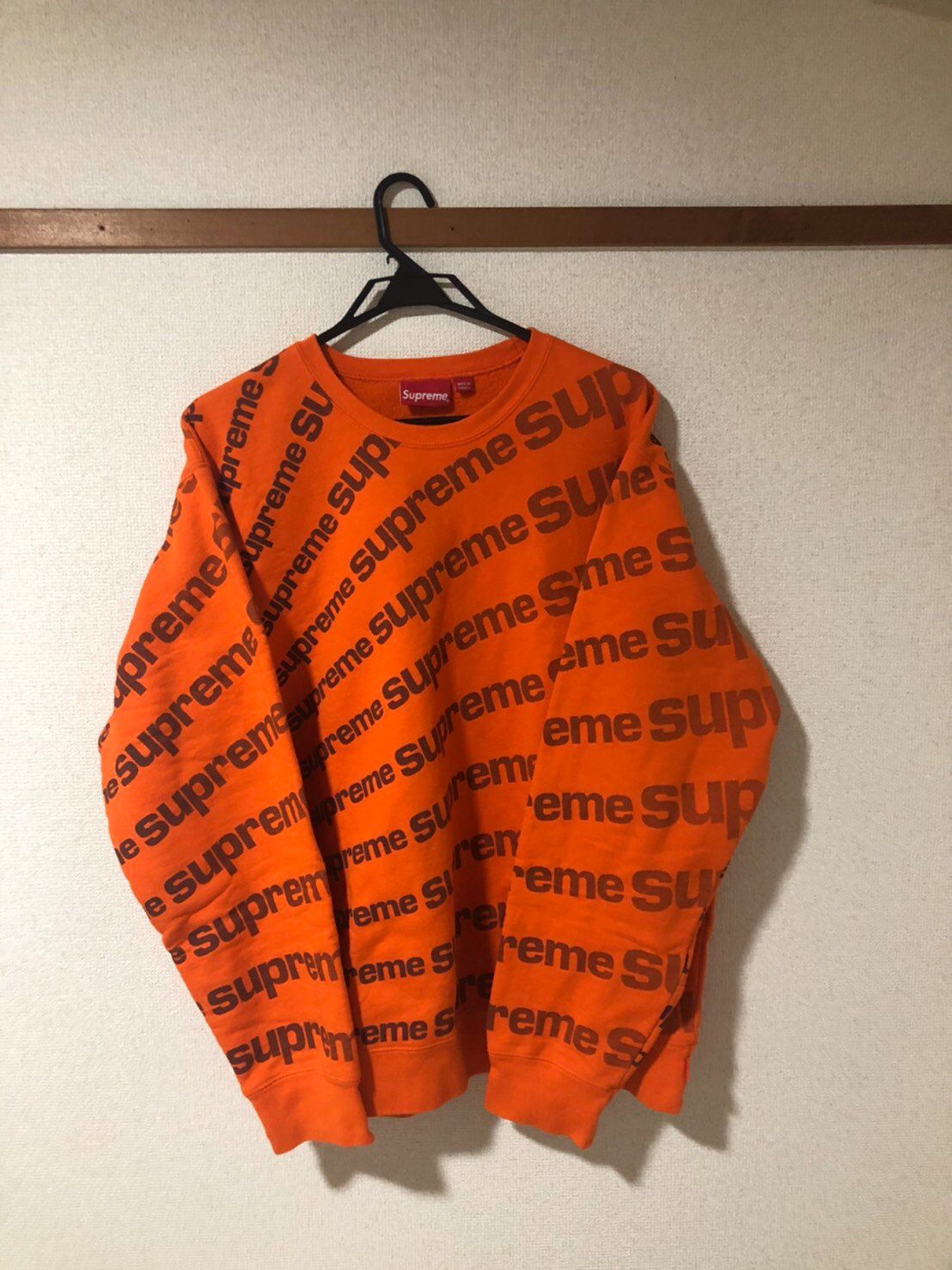 Supreme Radial Crewneck "Orange"