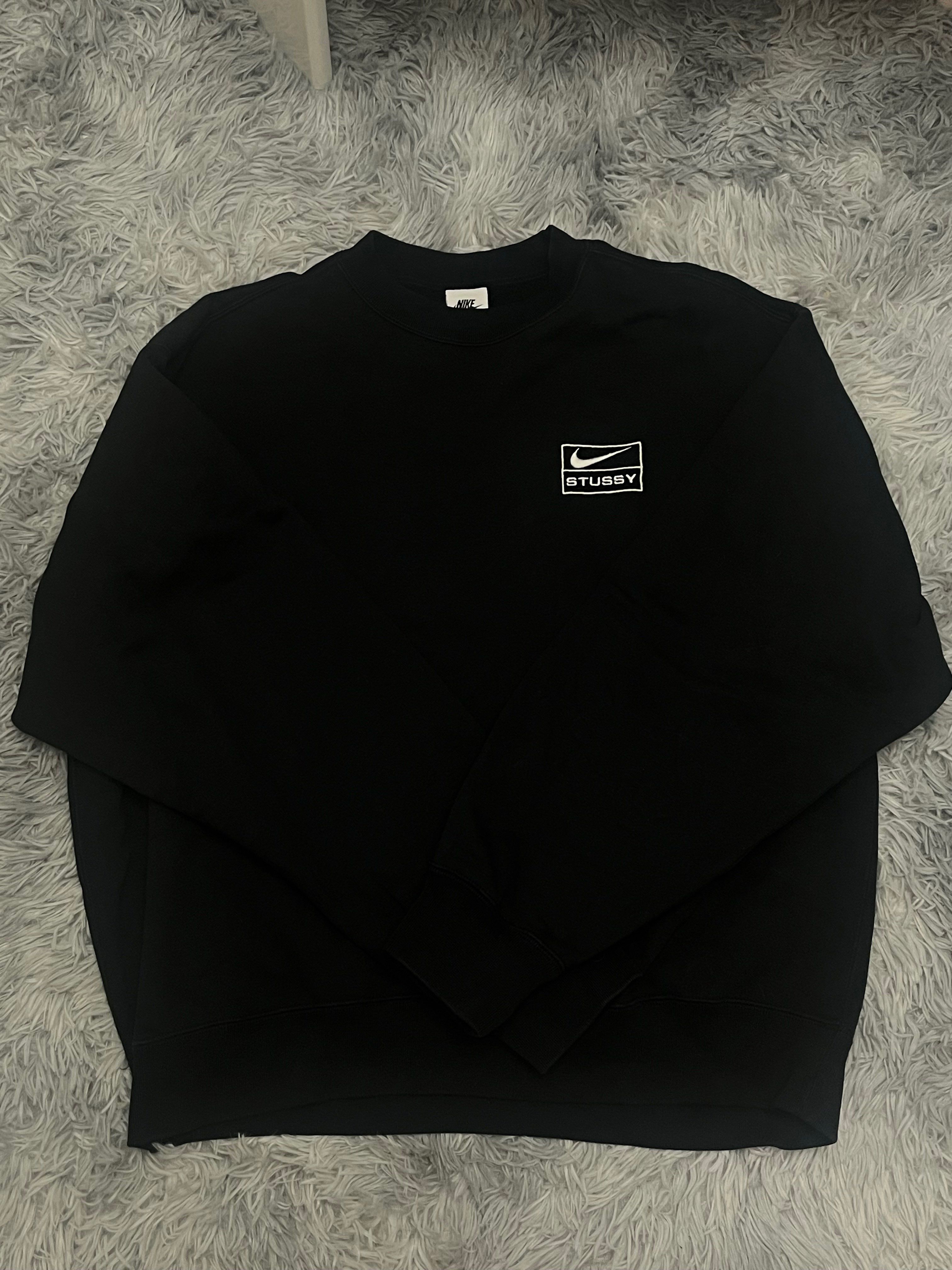 Stussy x Nike Wash Crew (US Size) "Black" DO5310-010