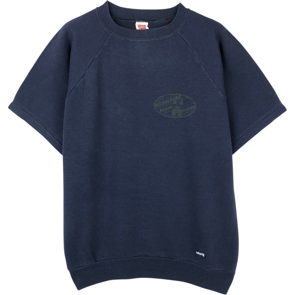 古着 リーバイス Levi's 半袖スウェットシャツ トレーナー イタリア製 メンズL相当/eaa670615