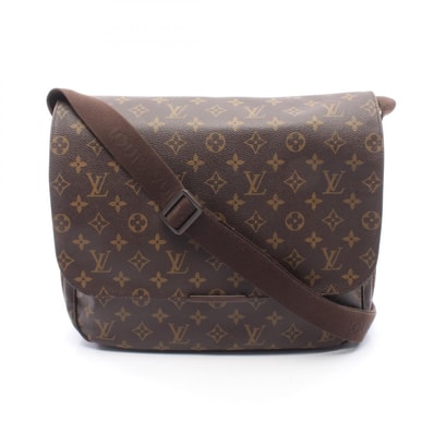 ルイ・ヴィトン LOUIS VUITTON メッセンジャーボブールMM ショルダーバッグ バッグ PVCコーティングキャンバス モノグラム レディース ブラウン系 M97038 【中古】