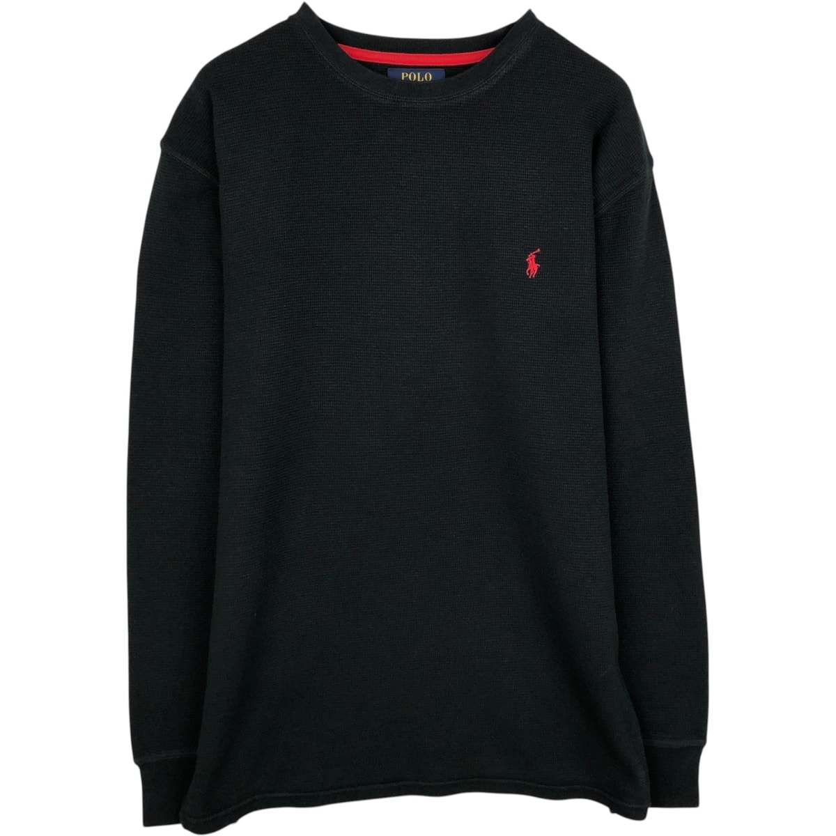 古着 ラルフローレン Ralph Lauren POLO RALPH LAUREN サーマルロンT ワッフル メンズL相当/eaa632185