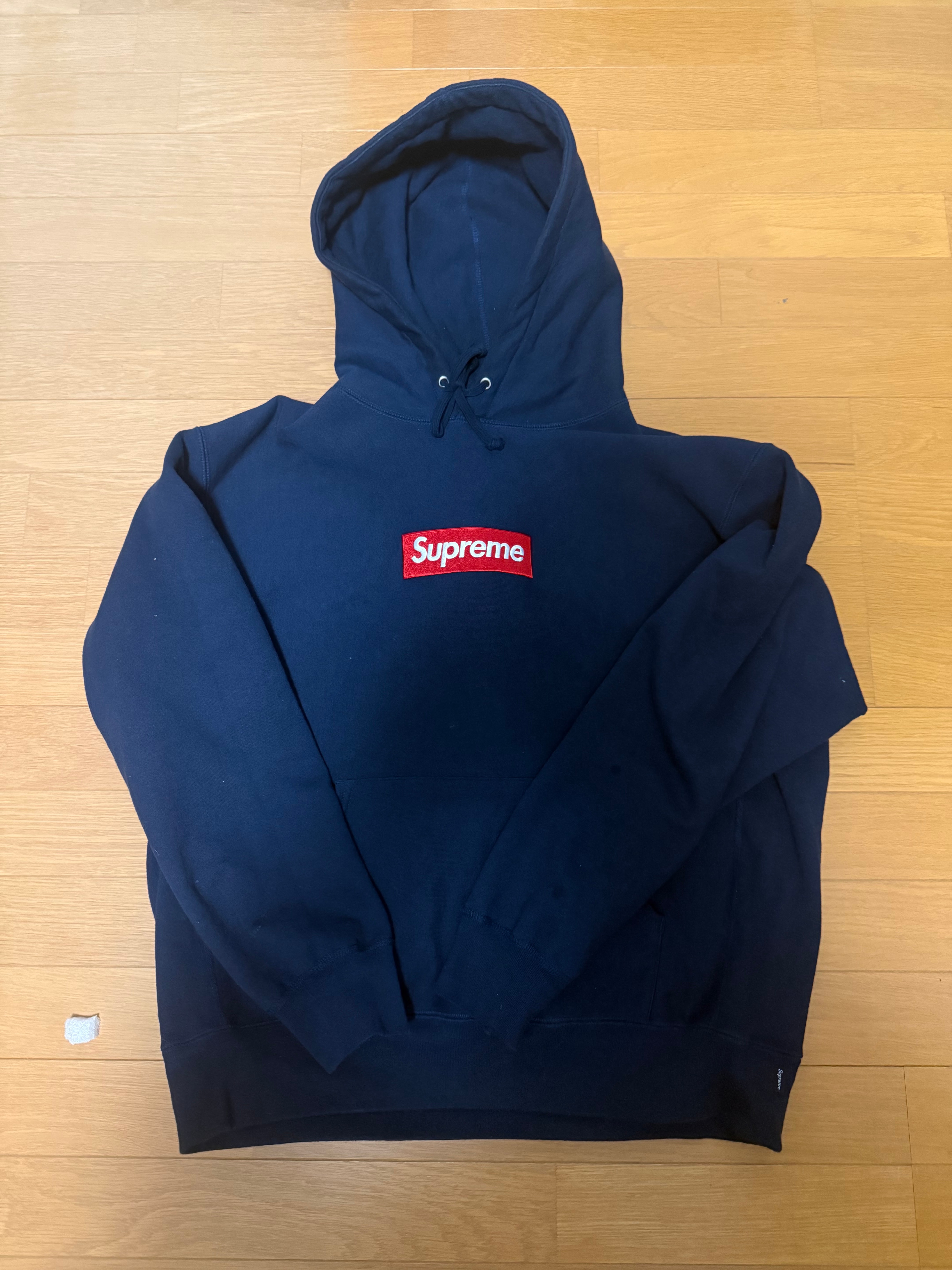 Supreme Box Logo Hooded Sweatshirt "Navy" (24FW)