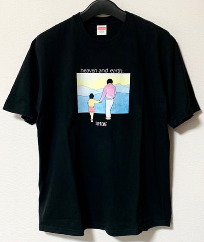 Supreme Heaven and Earth Tee "Black"