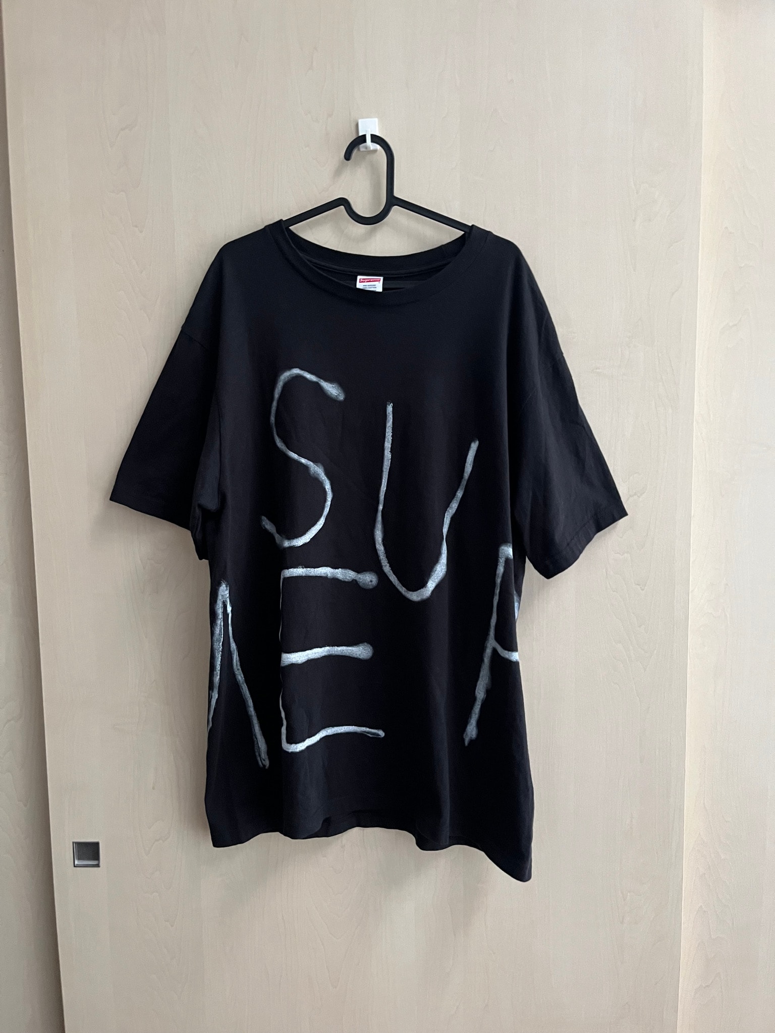 Supreme Painted Tee "Black"