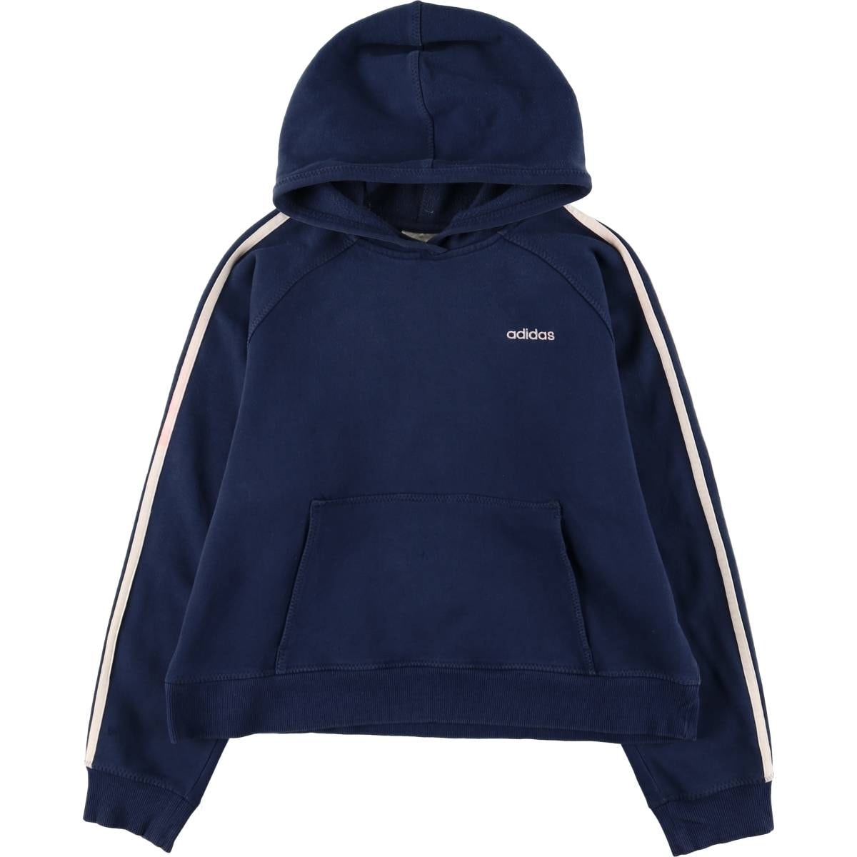 古着 00年代 アディダス adidas スウェットプルオーバーパーカー レディースXL相当/eaa583744