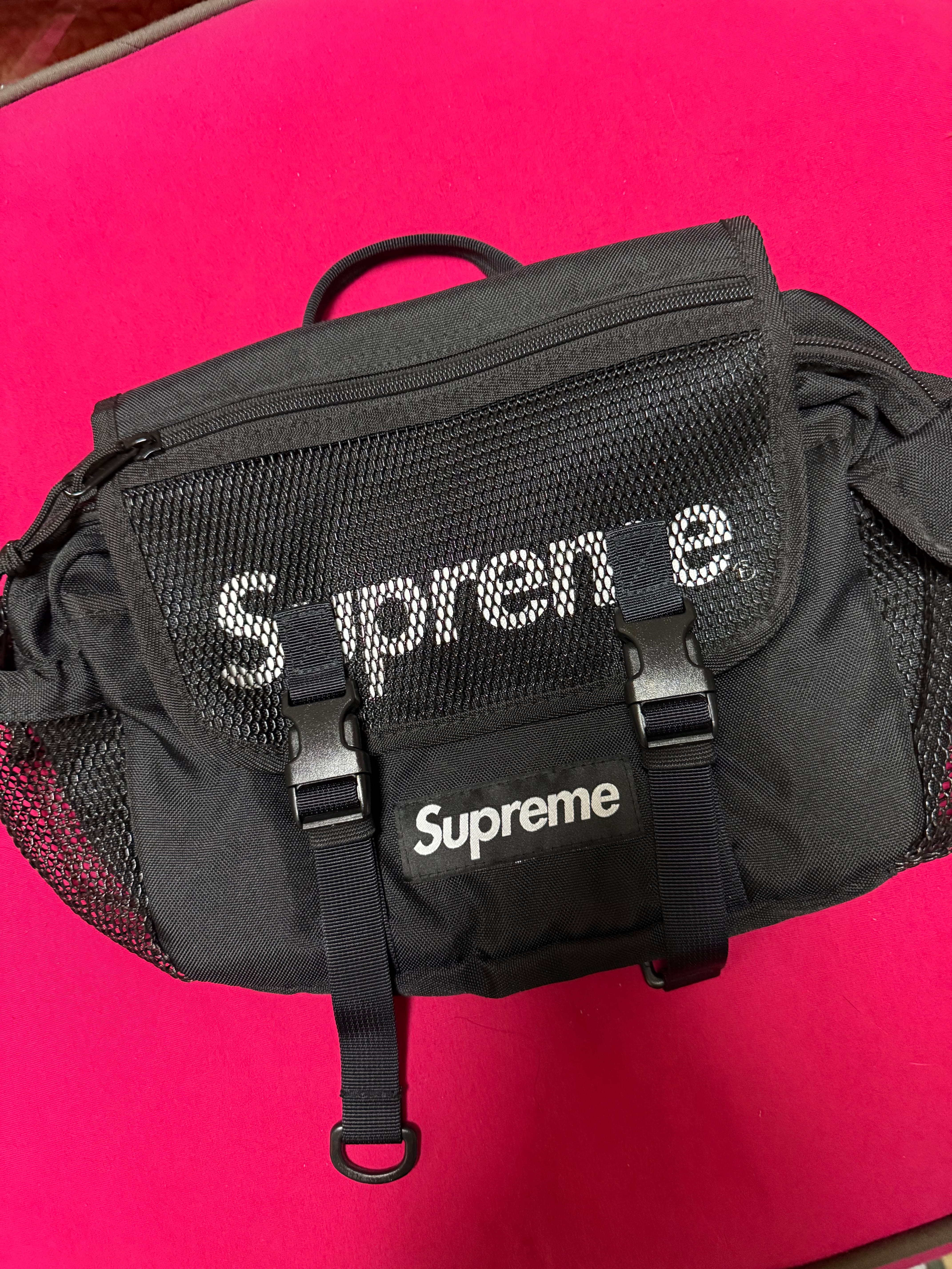 ラ*ス様 最終値下　美品　タグ付き　Supreme ウエストバッグ ブラック 2026年最新】Yahoo!オークション -supreme ウエストバッグの中古品