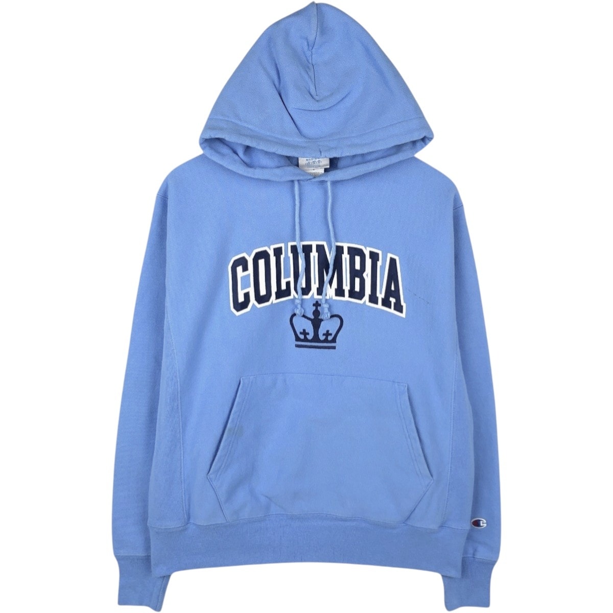 古着 チャンピオン Champion REVERSE WEAVE リバースウィーブ COLUMBIA コロンビア大学 カレッジ スウェットプルオーバーパーカー メンズM相当/eaa671832