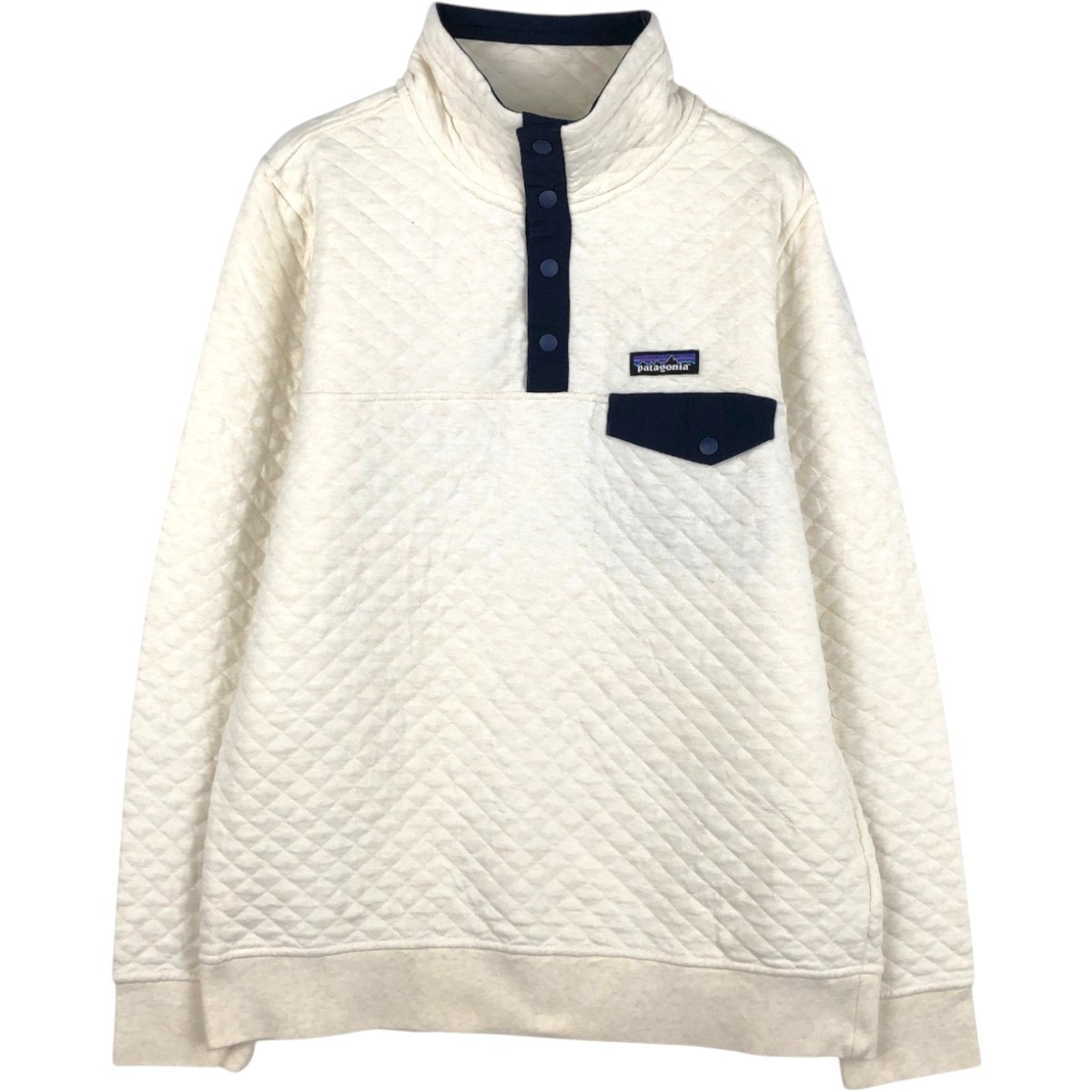 古着 パタゴニア Patagonia ORGANIC COTTON オーガニックコットン 25281FA18 キルトスナップT スウェットシャツ トレーナー レディースM相当/eaa675797