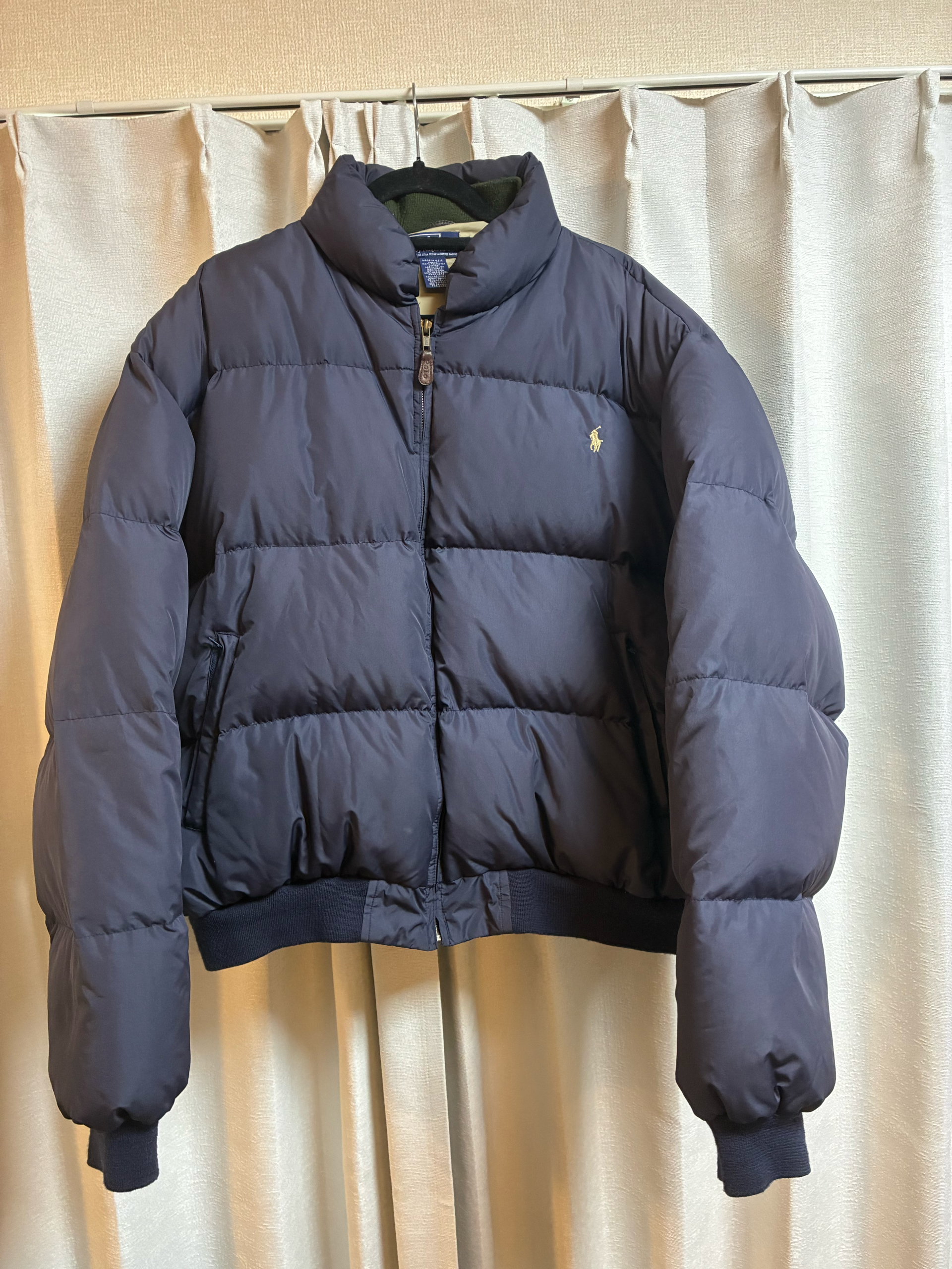 B (目立った傷や汚れなし)】90s POLOポロ ラルフローレン ダウン