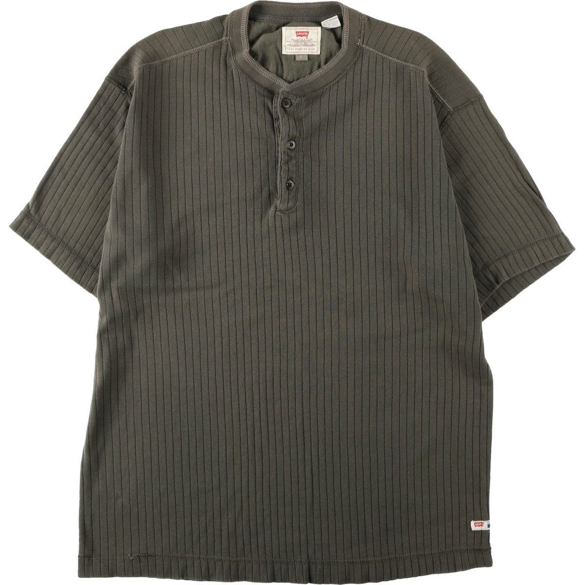 古着 リーバイス Levi's ヘンリーネック 半袖 Tシャツ メンズL相当/eaa644075