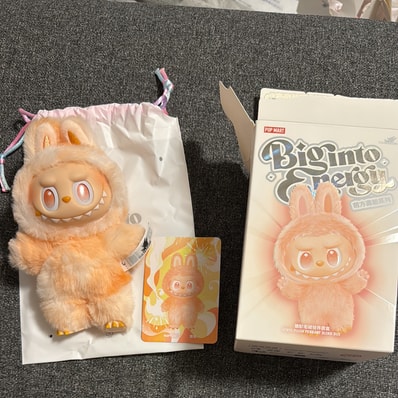 POP MART THE MONSTERS (LABUBU) Big into Energy Series Plush Pendant HAPPINESS